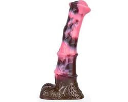 Mega gode 25,5 cm avec sac à boules - Grand gode - Gode épais - Gode Extreme - Anal Groot - Gode énorme XXL - Butt Plug XXXL Gode Monster - Gode Fantasy - Gode Horse - Gode Dragon - Gode animal - Anal Groot - Ventouse