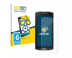 BROTECT - Protection d'écran pour Crosscall Core X4 - Film de protection Film de protection Verre de protection transparent (6 Pièces)
