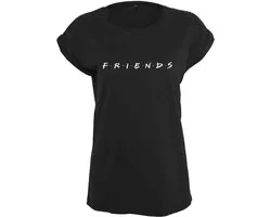 Merchcode Friends - Friends Logo Dames T-shirt - 5XL - Zwart