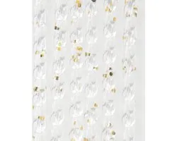 Vliegengordijn Quadrifoglio - 100 x 220cm - Goud Transparant
