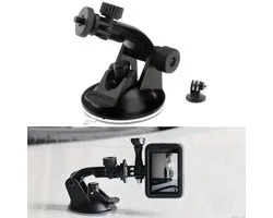 Auto Mount Bevestiging - Houder Action Camera met Zuignappen - Auto Accessoires - Zwart - GoPro Accessoires - GoPro Mount - Geschikt voor GoPro Hero 6/7/8/9/10/11/12/13 en action camera's