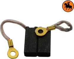 Jeu de balais de charbon pour DeWalt Sander DW241 - 6x8x18mm - Remplace 871824