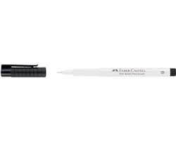 Faber-Castell tekenstift - Pitt Artist Pen - brush - wit - FC-167401