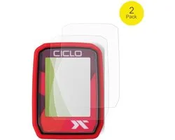 dipos FLEX – 2x Matte Screenprotector geschikt voor Ciclosport Protos 105 | Volledige Schermbescherming | Case-Friendly