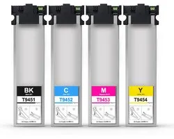 Cartouches d'encre adaptées à Epson T9451-9454XL | Multipack de 4 pièces Convient pour Epson WorkForce Pro WF C 5210DW, Epson WorkForce Pro WF C 5290DW, Epson WorkForce Pro WF C 5710DWF, Epson WorkForce Pro WF C 5790DWF