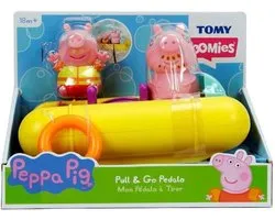 Tomy Peppa Pig - Waterfietsen met Papa Pig - Badspeelgoed