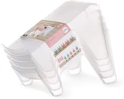 DOMO PAK LIVING Schoenentreden, ruimtebesparend, 5 stuks