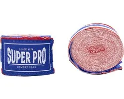 Super Pro Combat Gear Bandages Rood/Wit/Blauw 450cm