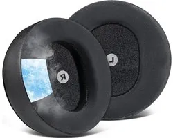 Coussinets de rechange pour casque Audeze Maxwell - Tissu de soie glacée respirant, mousse insonorisante de haute qualité, coussinets confortables pour une utilisation prolongée