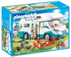 PLAYMOBIL Family Fun Caravane et vacanciers - 70088