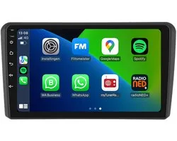 Autoradio geschikt voor Audi A3 S3 RS3 | 2004 t/m 2013 | Android 13 | Draadloos Apple Carplay & Android auto | 2GB + 32GB | 8-core | Davilon | 2025 model | 2004 2005 2006 2007 2008 2009 2010 2011 2012 2013 | Bluetooth & Wifi