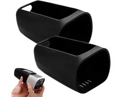 2 stuks weerbestendige siliconen hoes voor Eufy Security S330 EufyCam 3, siliconen hoes voor Eufy Cam 3 Security camerahoes, waterdicht en uv-bescherming