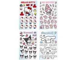 Sakami Merchandise Sanrio Sticker Pack Hello Kitty & Friends 04 Basic Patches & Stickers