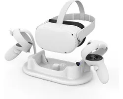 YONO Oplaadstation geschikt voor Meta Quest 2 - Oculus - Accessoires - Wit