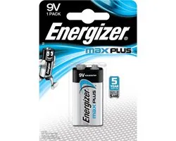 Energizer Max Plus – 9V – 1 stuks