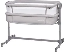 Kinderkraft NESTE AIR - Babybedje 2in1 - Cosleeper - met Matras - Grijs