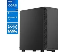 ScreenON - Intel Core i7 - 480 Go M.2 SSD + 1 To HDD - GTX 1050 Ti - Home/OfficePC.Z600125 - Wi-Fi