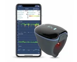 O2Ring - Hartslagmeter - Saturatiemeter - Medisch gecertificeerd - Pulseoxymeter - Zuurstofmeter - Ring - Oxymeter - Inclusief Bluetooth App