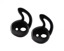 Xccess en silicone Xccess avec crochet d' Ear Apple Earpod / Airpod Noir