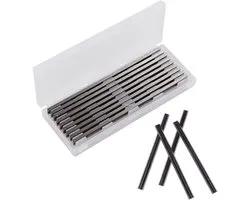 Rabot HSS - Rabot 82mm - Rabot réversible carbure - Set de lames 82x5,5x1,2mm - Pour Rabots électriques Makita, Black & Decker, Bosch, DeWalt et Elu - 10 pièces