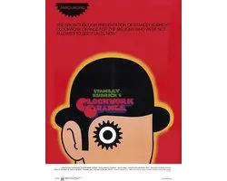 Clockwork Orange poster - Film - Stanley Kubrick - Retro - Vintage - 70 x 100 cm