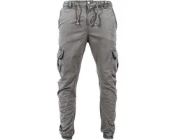 Urban Classics Cargo Jogging Heren Cargobroek - grijs - M