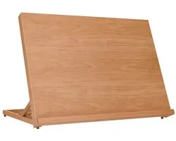 vidaXL - Tafelezel - 65x48x7 - cm - massief - beukenhout