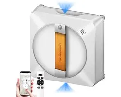 LIECTROUX YW710 Ramenreiniger Robot – Slimme Raamwasrobot met Dubbele Waterverneveling, Spraakbediening