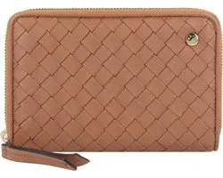 abro Piuma Portemonnee Leer 15 cm - Dames - Horizontaal - cuoio