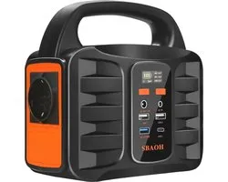 Draagbare Powerstation Generator 199Wh - Lichtgewicht Lithium Batterij Voor Outdoor Reizen, Camping en Noodgevallen