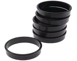 Matfer Bourgeat Exoglass taartringen, 10 cm, set van 6