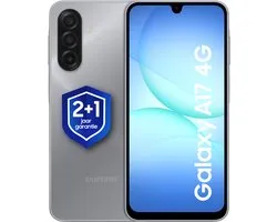 Samsung Galaxy A17 4G - 128GB - Gray + 1 jaar extra garantie