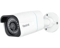 Caméra de sécurité extérieure Reolink 4K Ultra HD PoE avec vision nocturne, capacité de carte MicroSD 256 GB , alertes intelligentes, enregistrement Audio 810A
