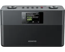 Kenwood CR-ST85DAB Compacte Stereo Radio met DAB+ en Bluetooth Audio - Zwart