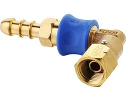 Raccord rapide gaz Cadac coudé