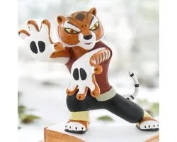 Kung Fu Panda - Tigress - Tijger Speelfiguur - 9cm