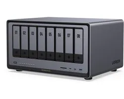 UGREEN NASync DXP8800 Plus - NAS-server - 8-Bay - 0TB opslag - 8GB DDR5