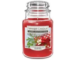 Yankee Candle Home Inspiration - Mistletoe Charm Large Jar - 150 branduren
