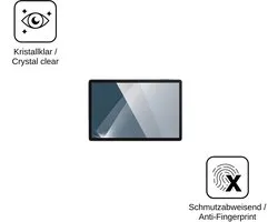 dipos – 2x Pantserfolie geschikt voor Yicty 14-Zoll Android 15 Tablet | 9H Screenprotector