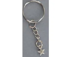 ster sleutelhanger