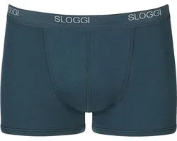 sloggi men Basic Heren Boxershort korte pijp - Night Blue - Maat XXL
