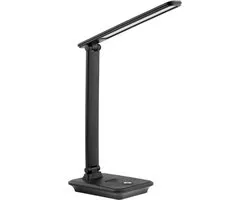 Maclean - Lampe de bureau LED Lampe de bureau 9W IP20 3000K 4500K 6500K - Zwart