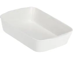 La pPorcellana"Anghiari" lasagna baking dish gift box, white, 30 x 22 x 7.5 cm