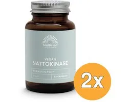 2x Mattisson Vegan Nattokinase 100Mg (60 capsules)