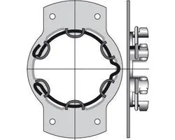 Support moteur pour moteurs de volets roulants Somfy