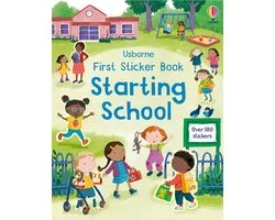 First Sticker Books- First Sticker Book Starting School