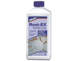 Lithofin Rost-EX 500ml - Antirouille sans acide - Élimine les taches de rouille