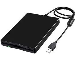 USB Floppy Disk Drive 3.5'' - 1.44MB FDD Drive Reader - Geschikt voor Windows 10/8/7/XP/Vista