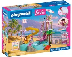 Playmobil X Barbie Water Park Jeu de construction 146 pièces Multicolore Enfants