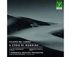I Pomeriggi Musicali Orchestra, Dimitri Ashkenazy & Emanuele Arciuli - Filippo Del Corno: A Coda Di Rondine (CD)